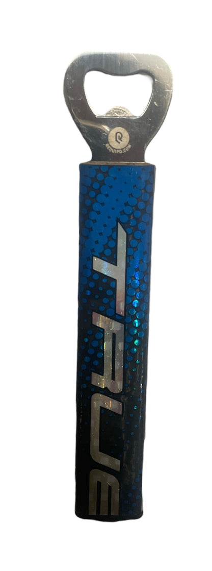 Ethan Gauthier Game Used Stick; Bottle Opener