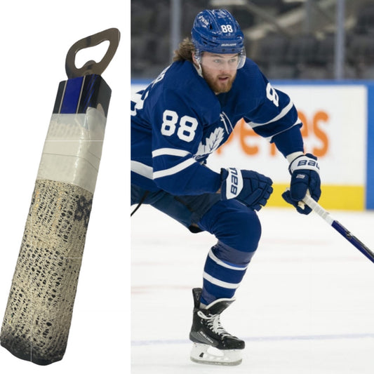 NHL Game Used Stick Bottle Opener
