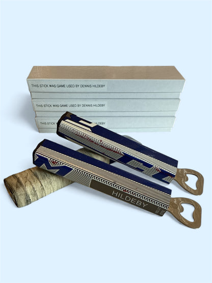 NHL Game Used Hockey Stick Bottle Opener